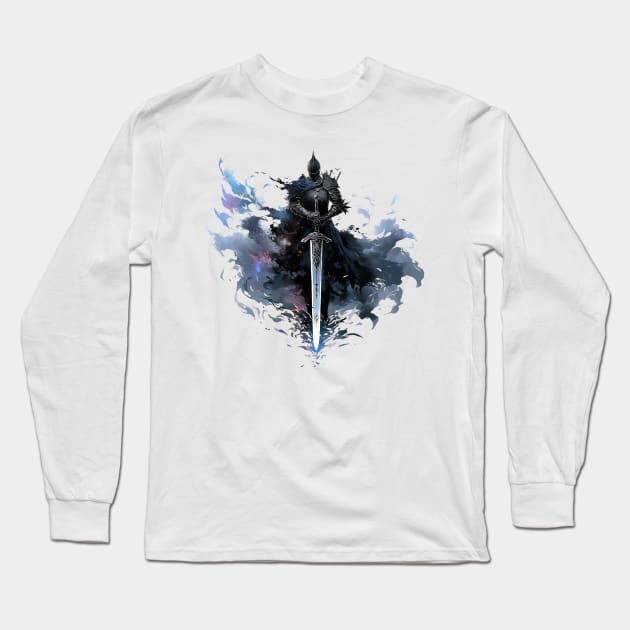 dark soul Long Sleeve T-Shirt by dorapeterx